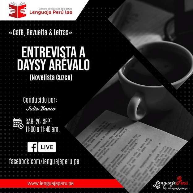 Entrevista a Daysy Arévalo en el marco de la campaña Perú lee