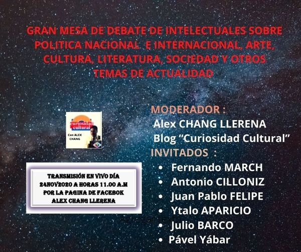 Debate Política Nacional e Internacional  24 nov. 11 hs Perú