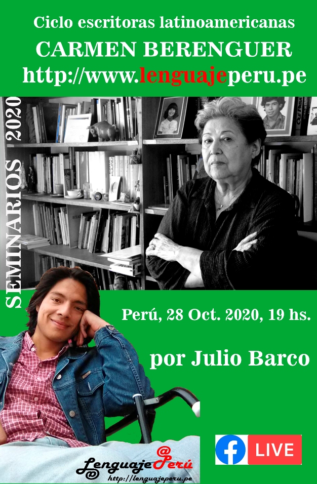 Ciclo escritoras latinoameticanas Carmen Berenguer